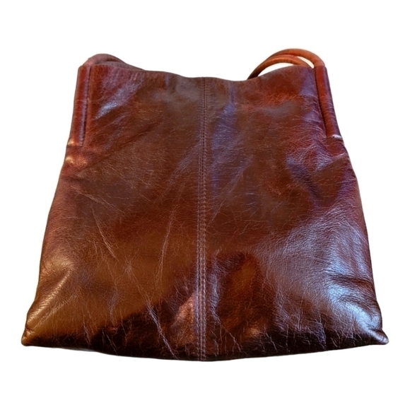 Wilsons Leather Pelle Studio Brown Leather Shoulder Handbag Vintage - Picture 4 of 11